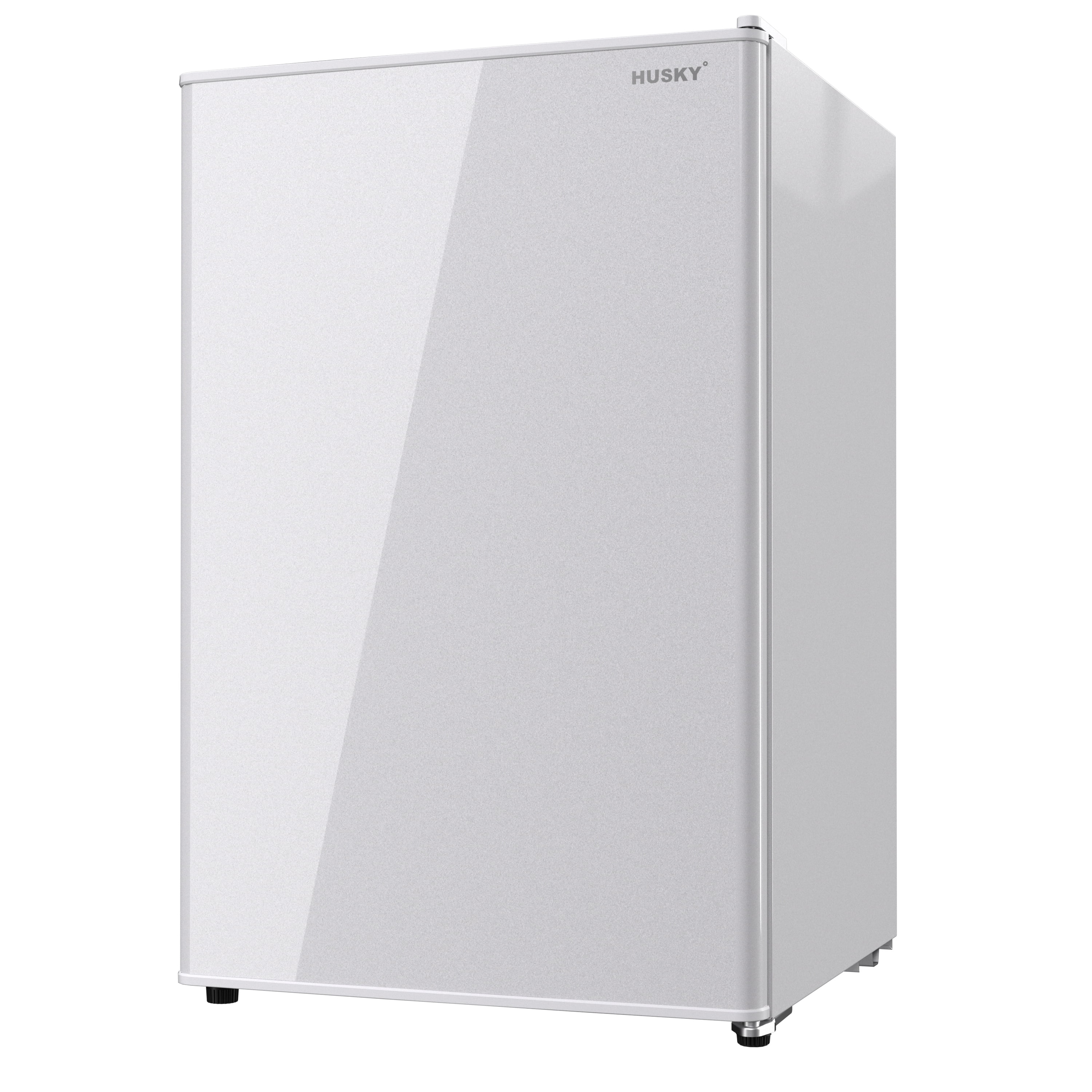 Husky 122L Refrigerator 4.3 Cu. ft. Freestanding Counter-Top Reversible Solid Door