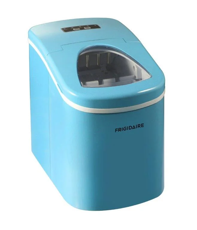 Frigidaire 26lb. Portable Countertop Ice maker, Blue, EFIC108