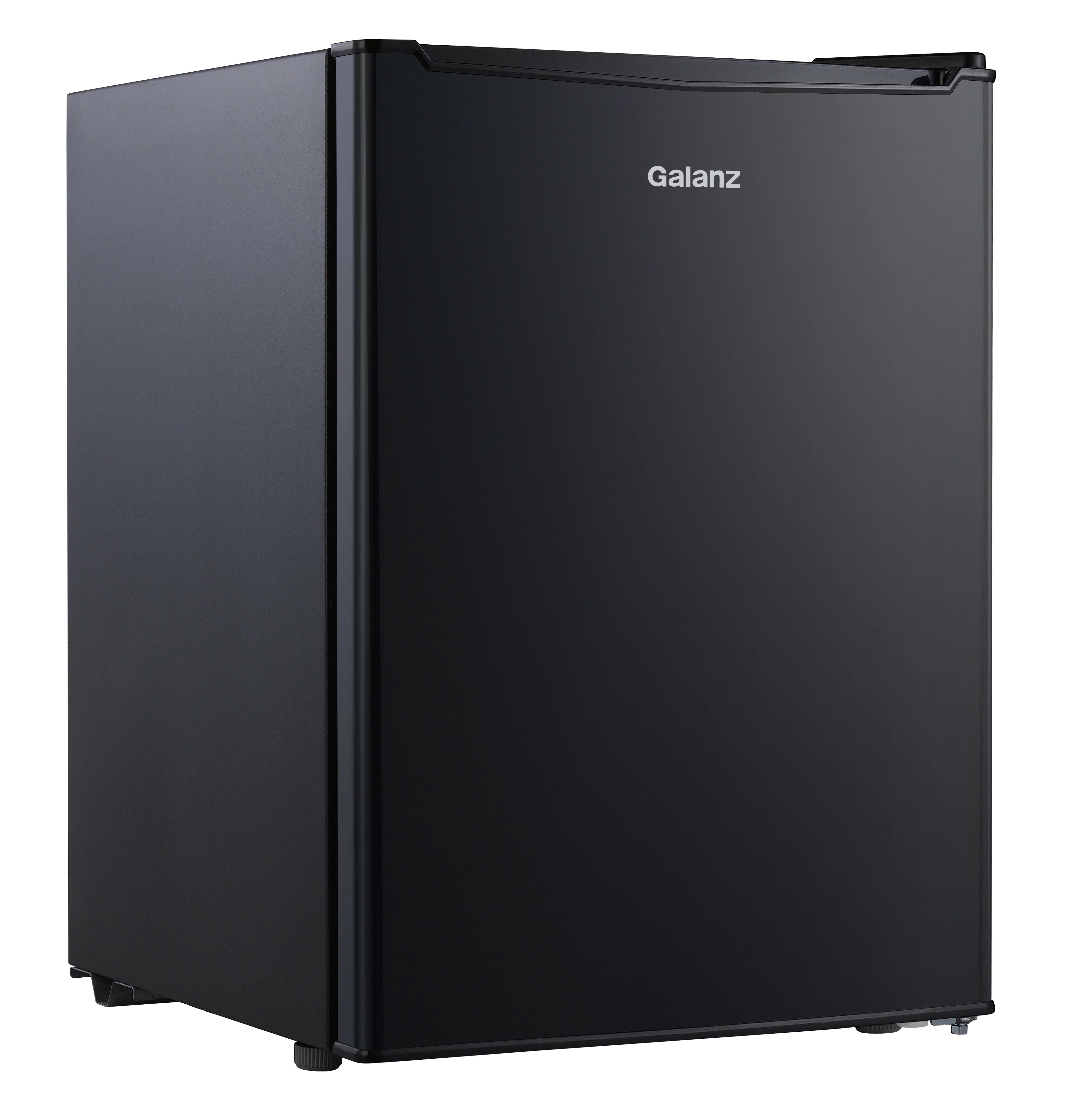 Galanz 2.5 Cu ft One Door Mini Fridge, Black Estar, New