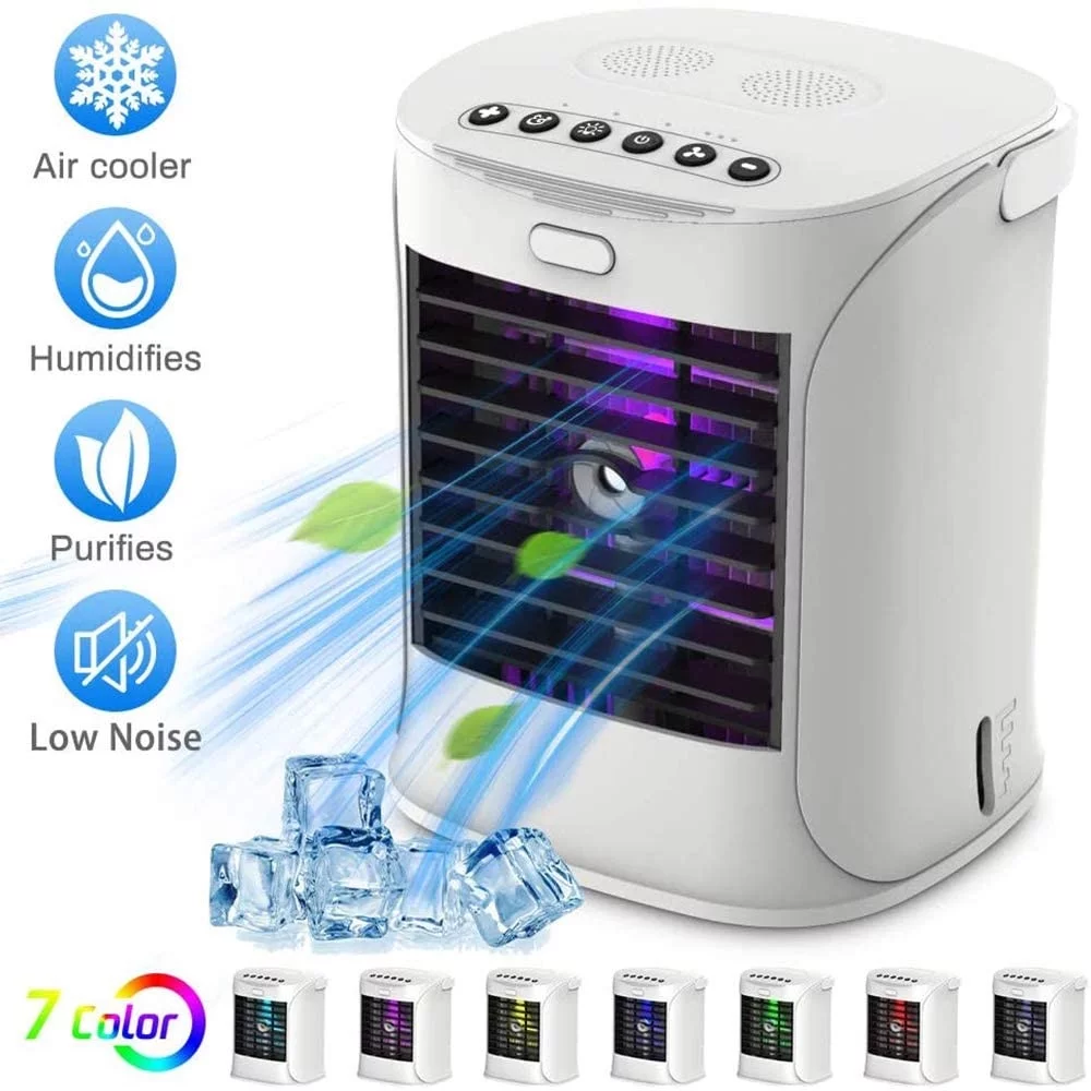 Clearance! Ongmies Air Cooler Clearance Charging Portable Conditioning Home Fan Usb Coole Air Multifunction Refrigerator Small Appliances Room Decor White