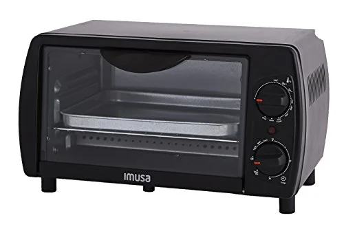 BLACK TOASTER OVEN W/PI 4 SLIC