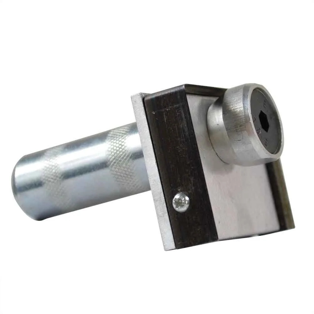 Big Horn 70138 Strike Mortiser for Bore Master, 1 Inch x 2-1/4 Inch (Full Lip) Replaces Templaco SM-002