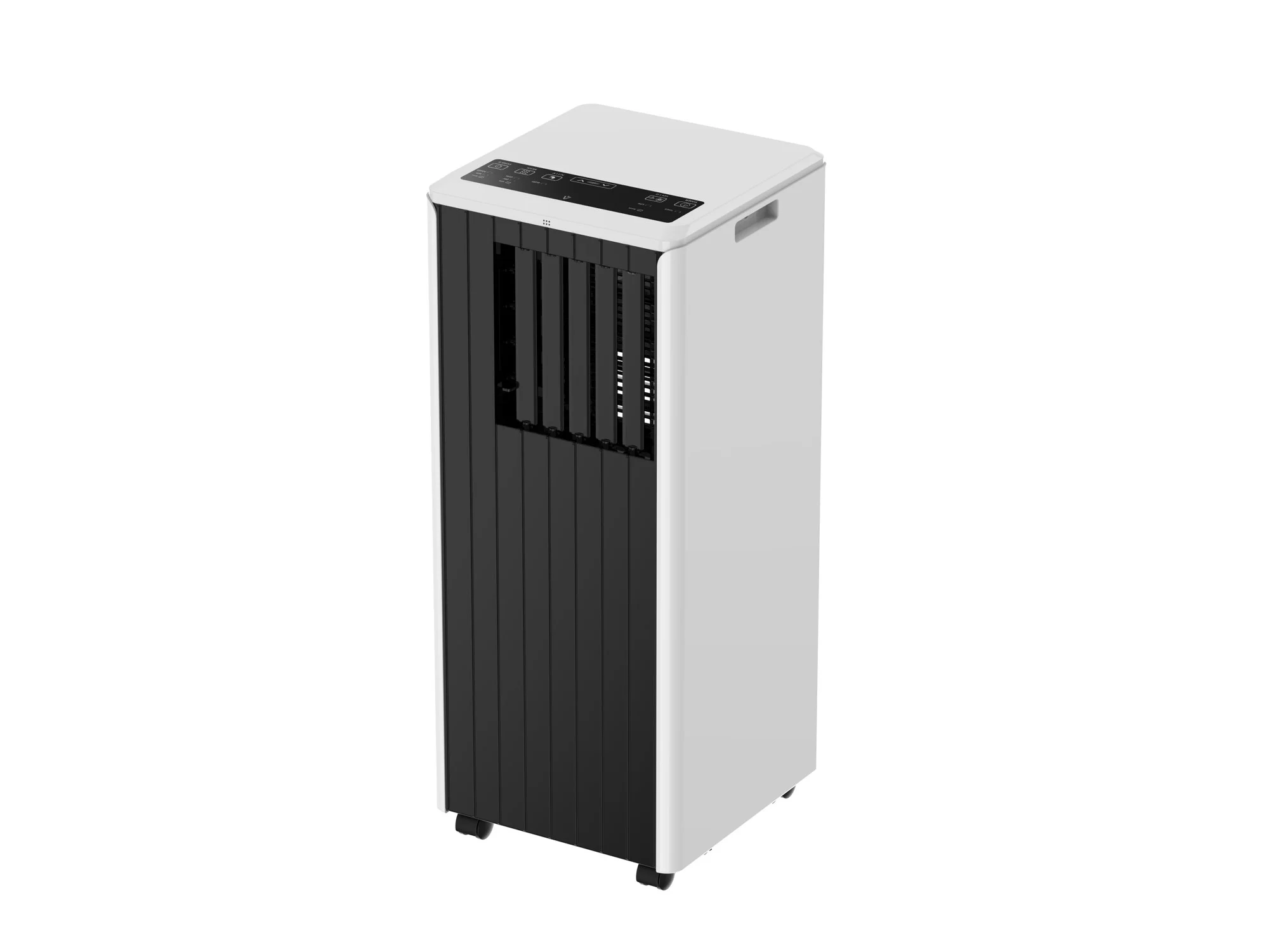 BEKAY Portable Air Conditioner with Remote Control , 8000 BTU (15'x20 ft2) 3-in-1 Compact Indoor Floor AC Unit for Room-Gray