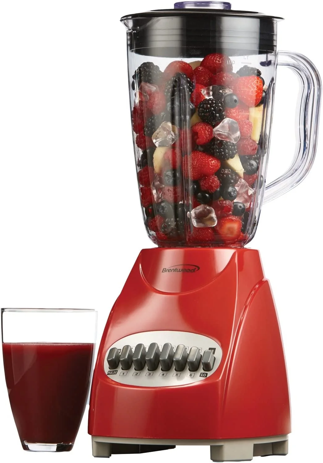 12-Speed + Pulse Blender, Red