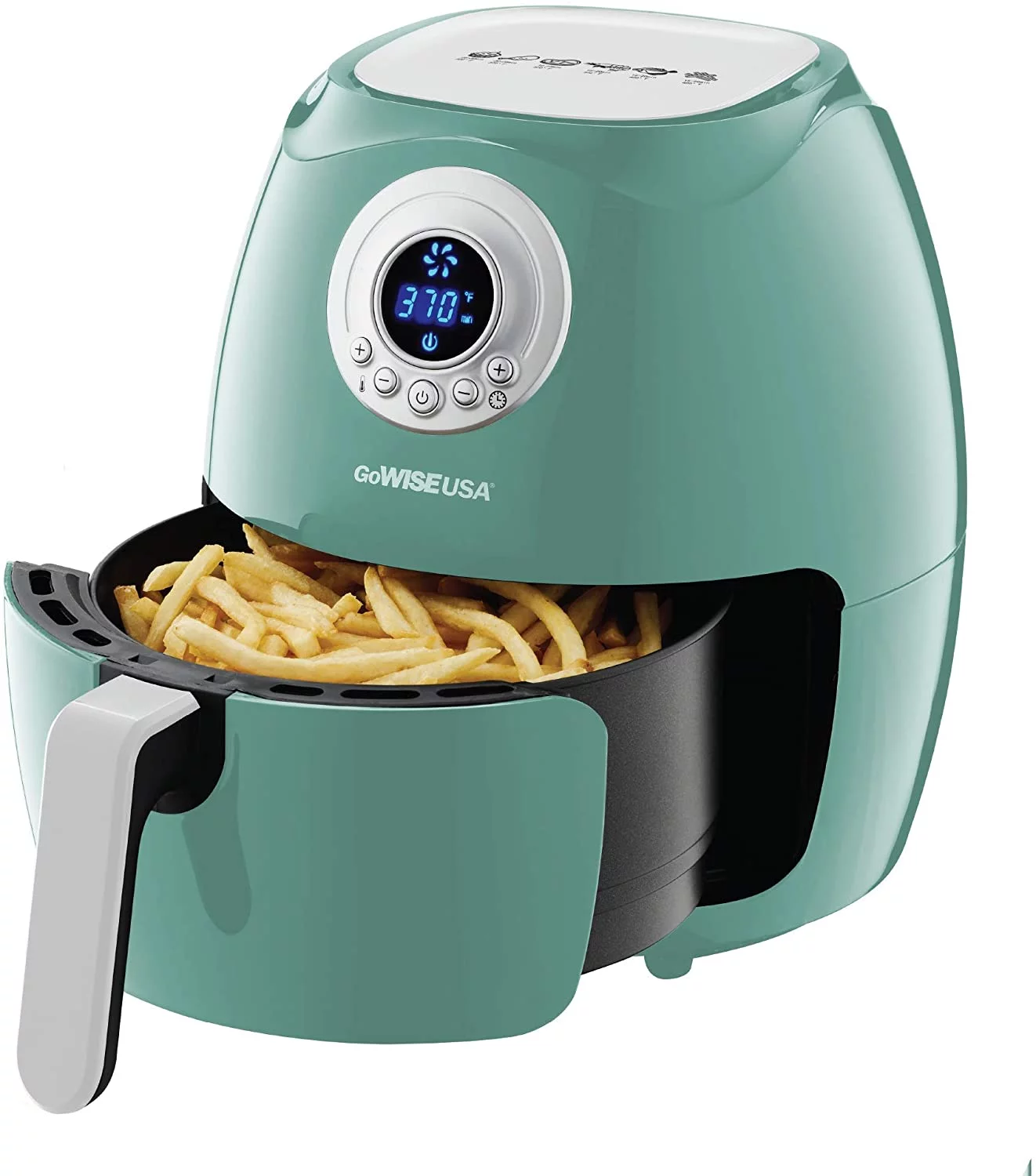 GoWISE GW22961 3.7-Quart Digital Air Fryer + 100 Recipes