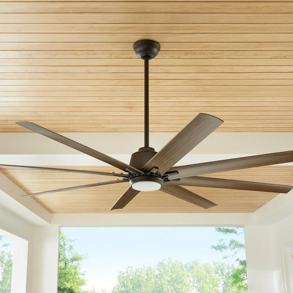 Collection Kensgrove 72 in. LED Indoor/Outdoor Espresso Bronze Ceiling Fan YG493OD-EB