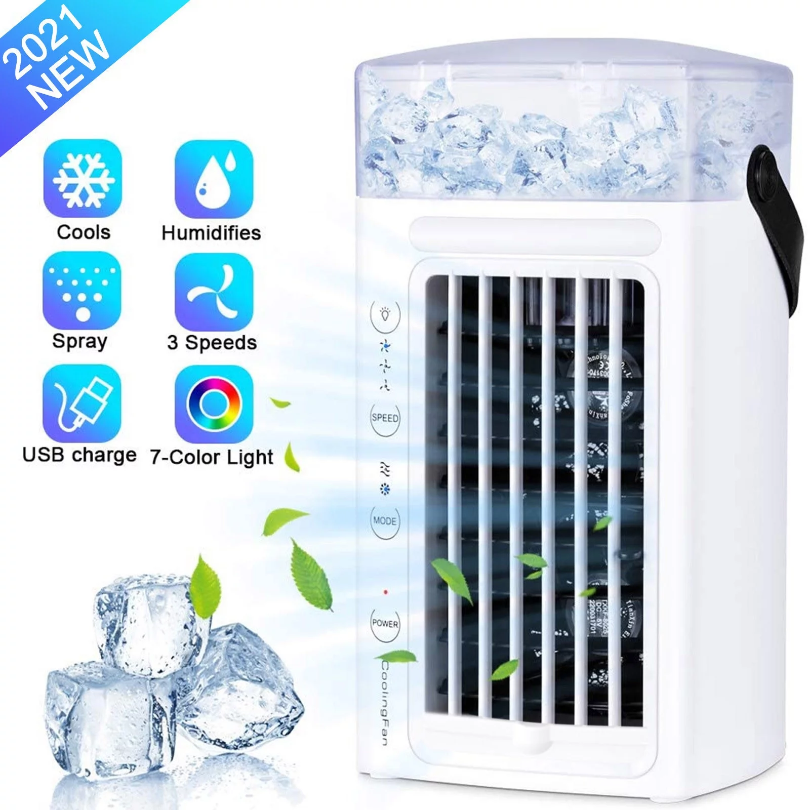Air Cooler Portable Conditioner, Cooler, Purifier Compact Evapora Camping Air Conditioner