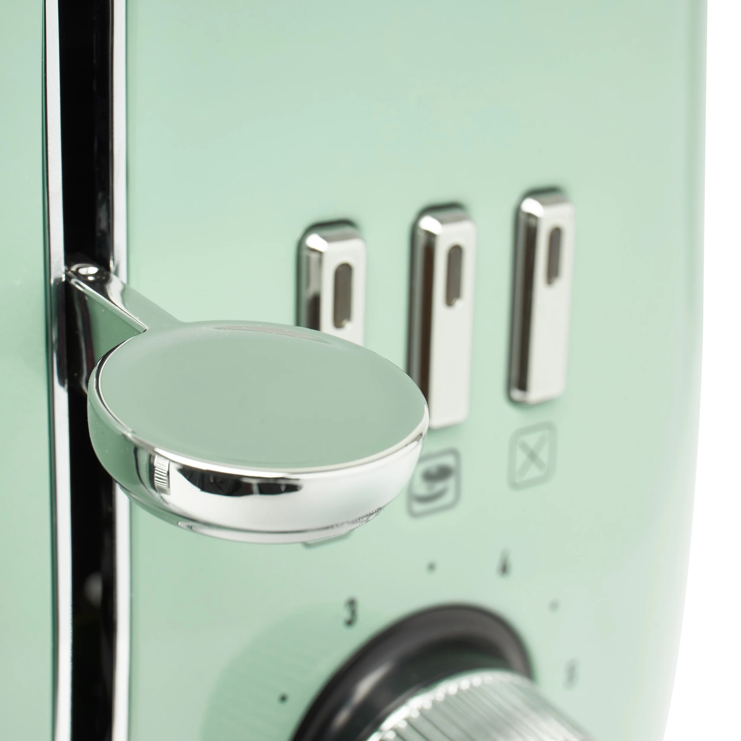 Haden Cotswold 4-Slice Wide Slot Toaster, Sage - 75100