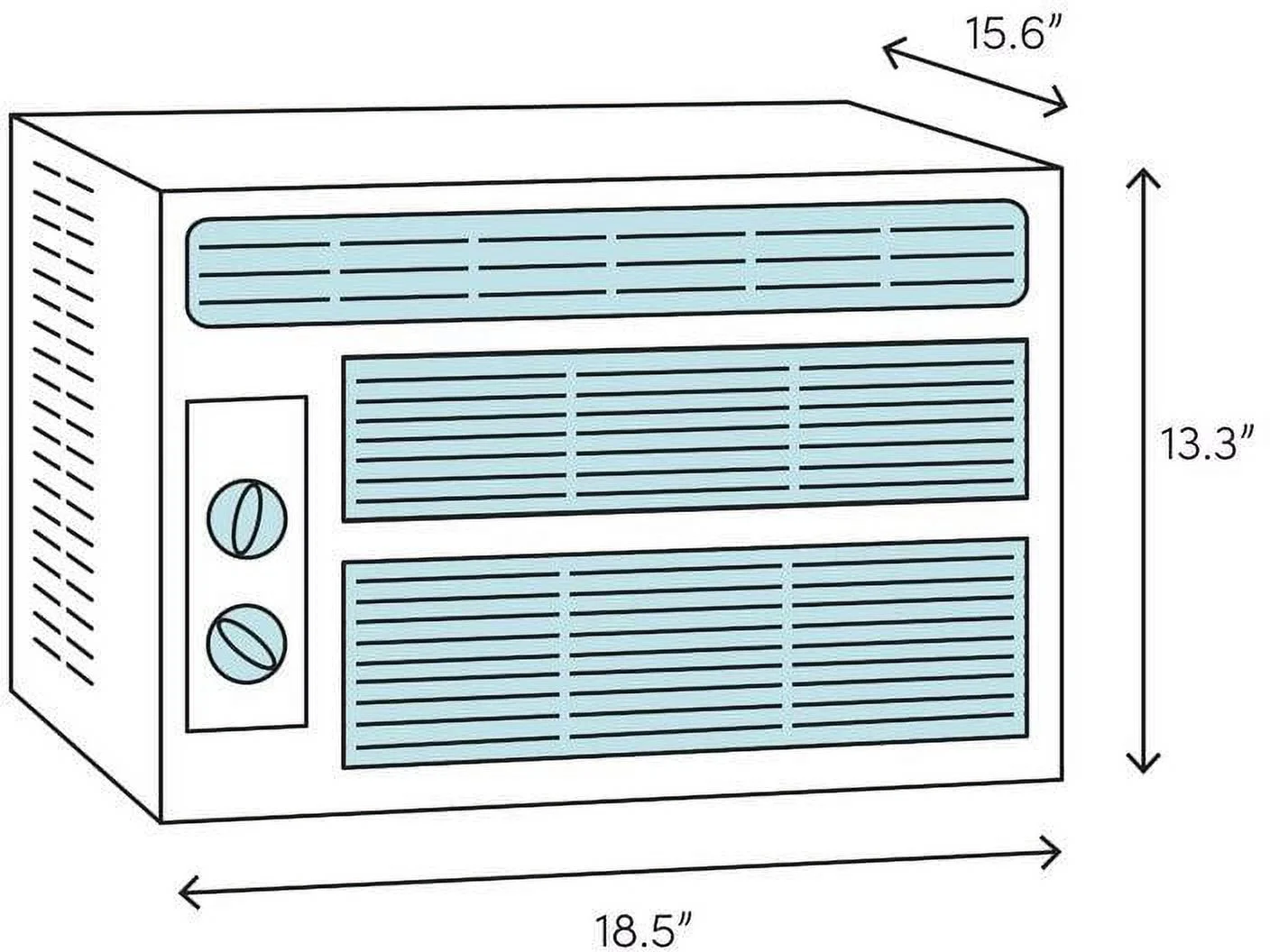 Friedrich CCF10A10A 10000 BTU Window Air Conditioner