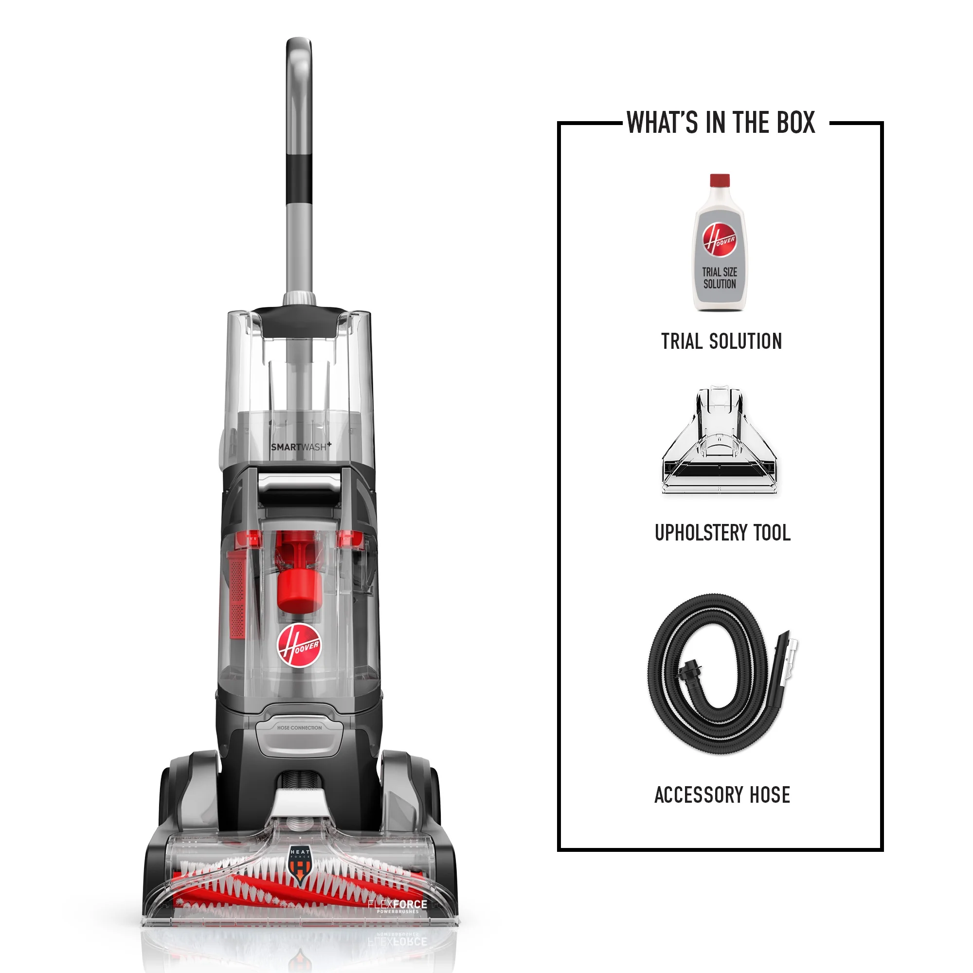 Hoover SmartWash Essentials Automatic Upright Carpet Cleaner Machine, FH52110, New