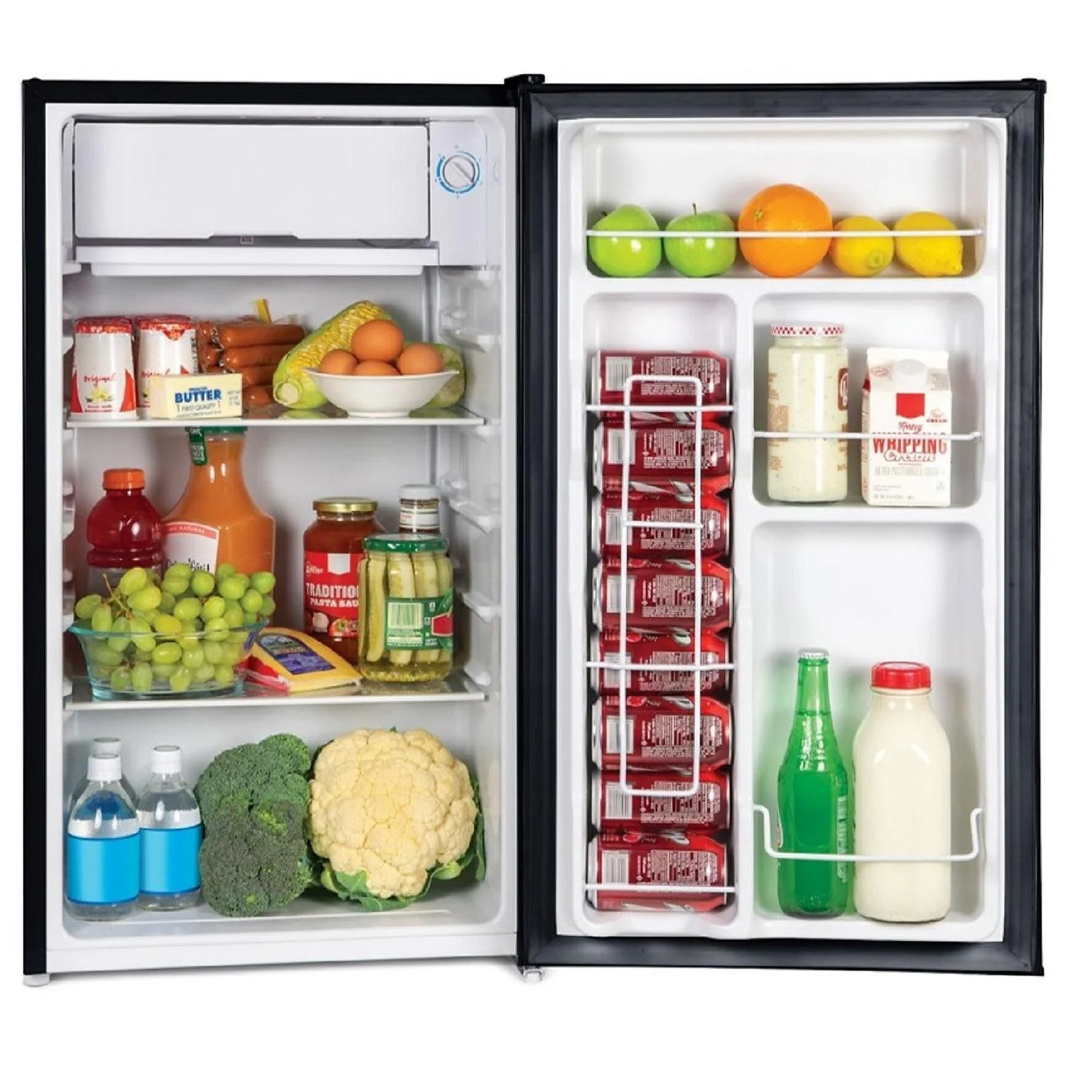 Igloo 3.2 cu. ft. Single-Door Refrigerator, IRF32BK