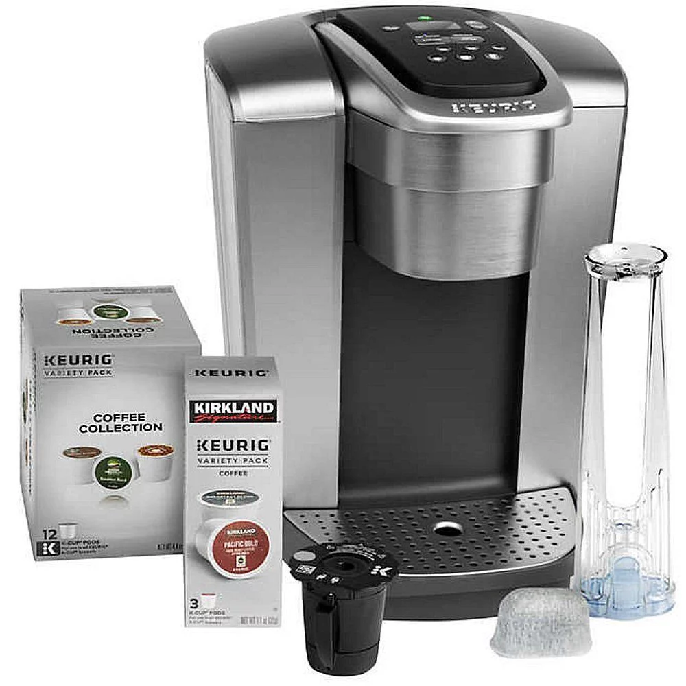 Keurig Brushed Slate 15 Cup Single-Serve Brewer Coffee Maker