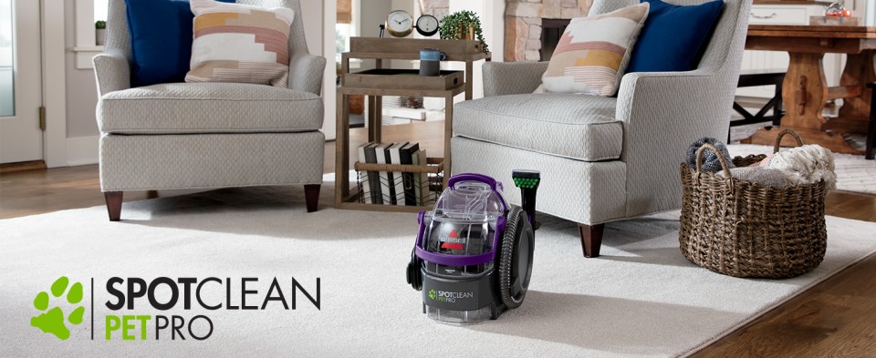 Bissell SpotClean Pet Pro Portable Carpet Cleaner, 2458