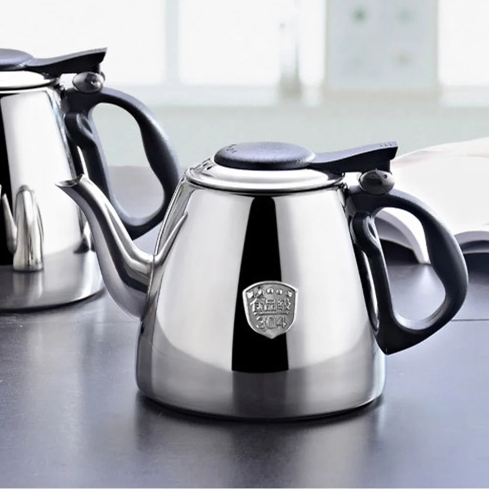 3 Pack Stainless Steel Kettle Glass Tea Kettle Water Boiler Water Heating Kettle Metal Tea Kettles Water Boiling Kettle