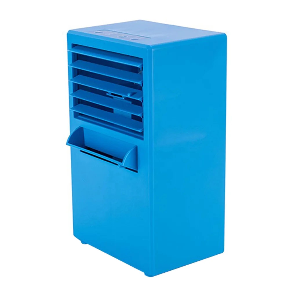 HomeLife Portable Air Conditioners with Water Tank Spray Humidification Air Cooler 3 Modes Desktop Air Conditioning Fan Household Office Electric Cooling Fan Mini Air Cooler