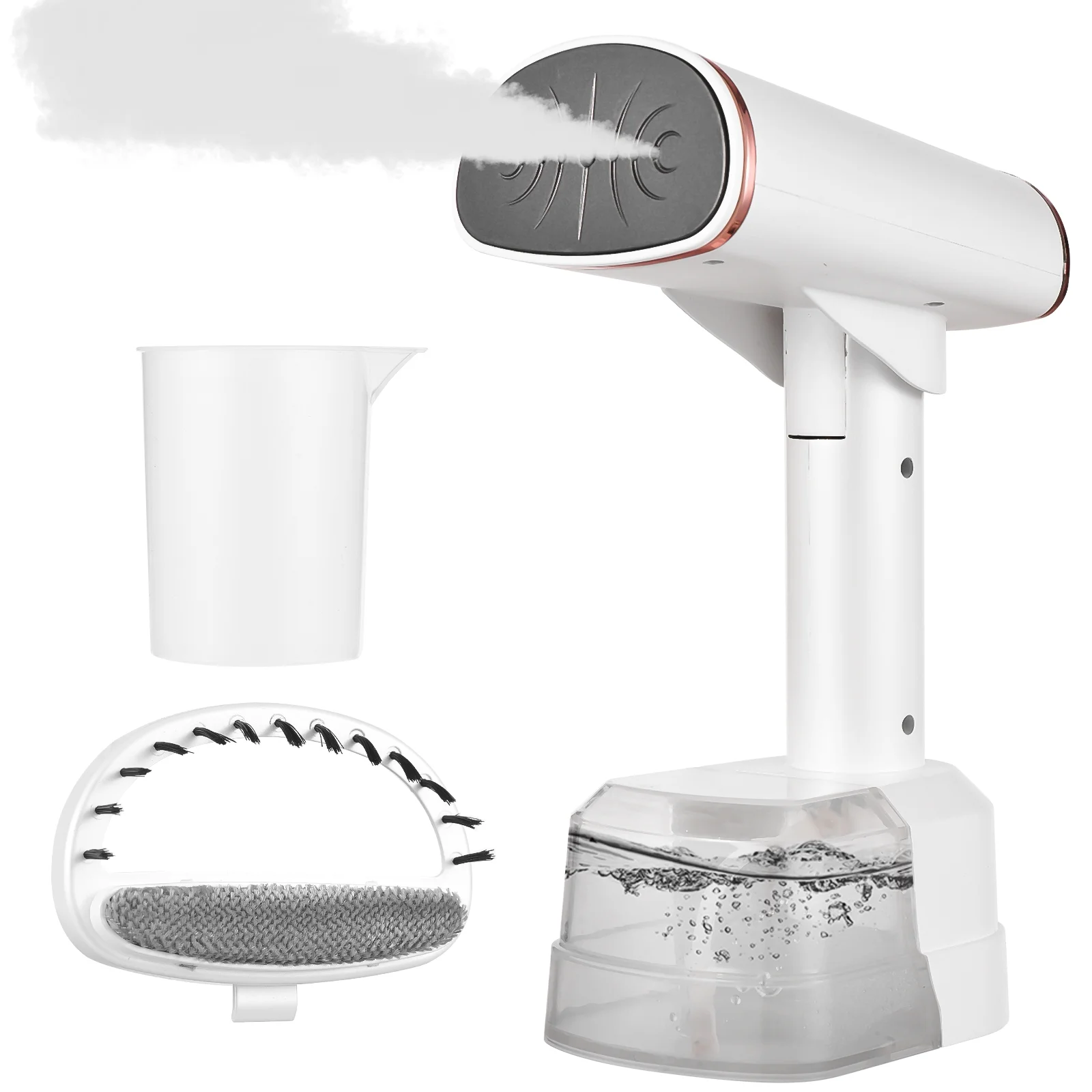 Handheld Steamer for Clothes 1500 Watts 20s Fast Heat- Wrinkles Remover for Garments to 24g/min 2 Modes 400ml Water Portable Foldable Fabric Steamer for Travel / Home / Office