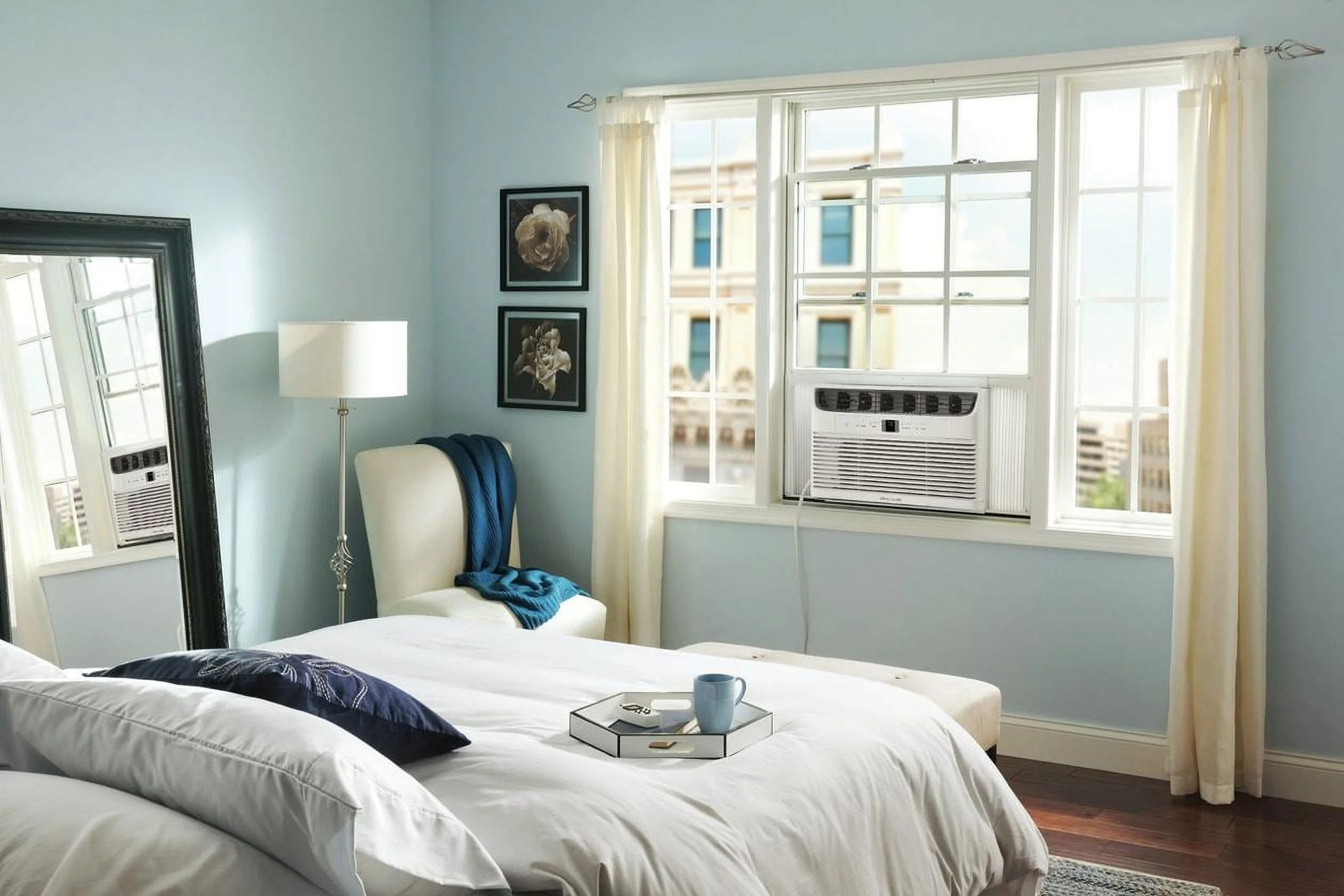 Frigidaire 6,000 BTU Window-Mounted Room Air Conditioner, Remote Controlled