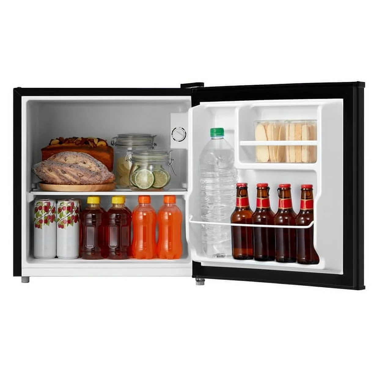 Arctic King 1.7 Cu ft No Freezer Mini Fridge, Black, E-Star