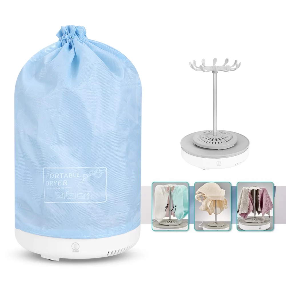 2024 Portable Household Clothes Drying Bag Mini Folding Electric Dryer Machine for Travel CN 220V