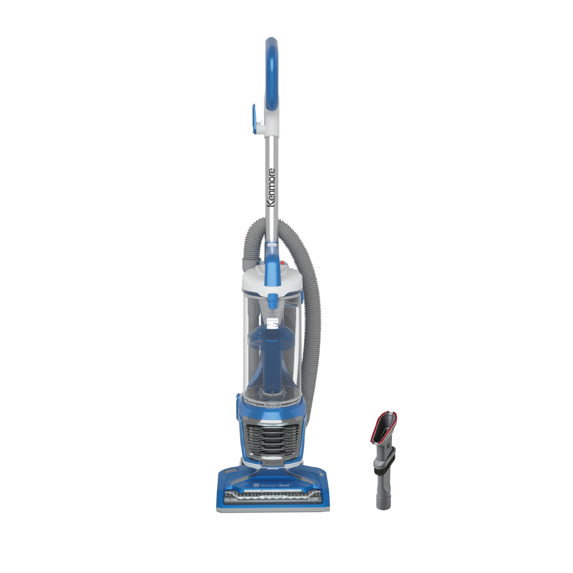 Kenmore AllergenSeal? Bagless Upright Multi Surface Vacuum with Hair Eliminator? Brushroll �C DU2109