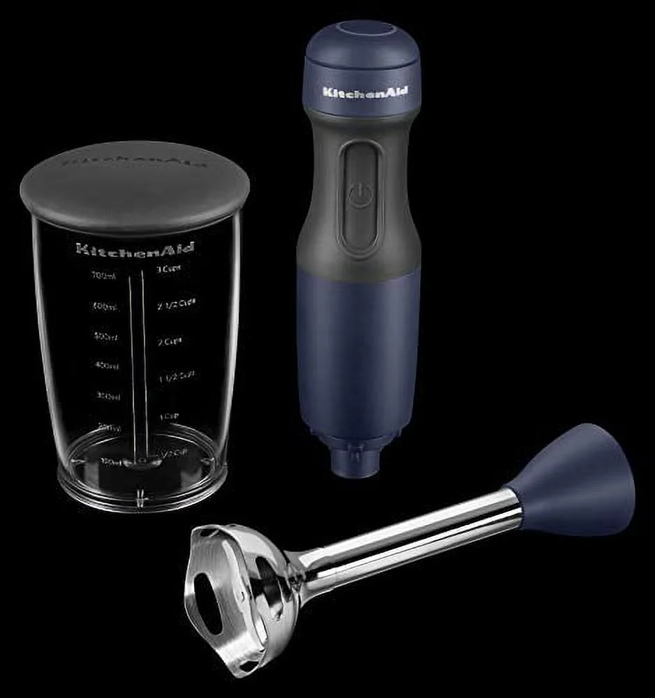 KitchenAid - KHB1231IB 2-Speed Hand Blender - Ink Blue