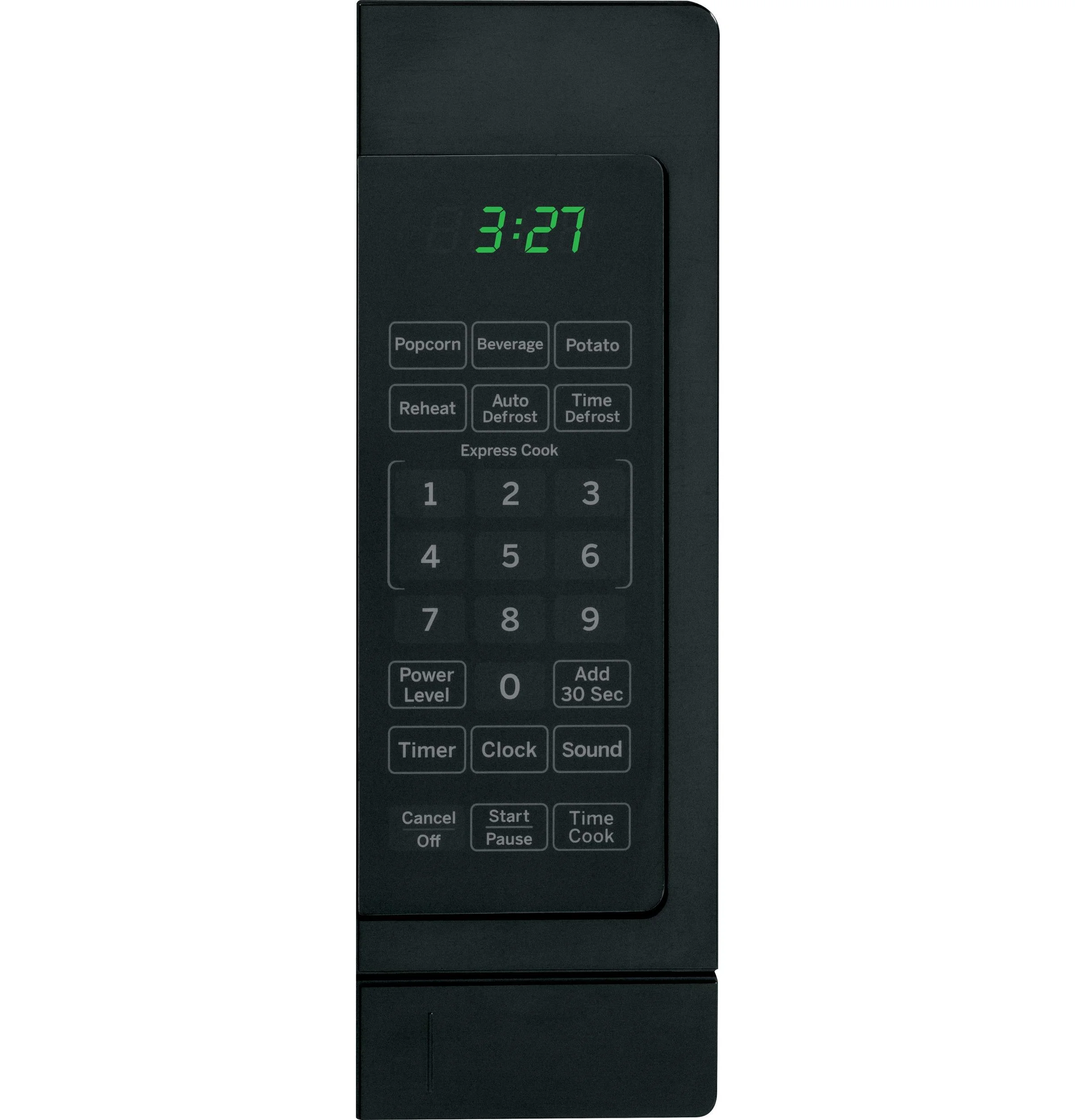 Ge 0.7 Cu.Ft. Countertop Microwave Oven, Black