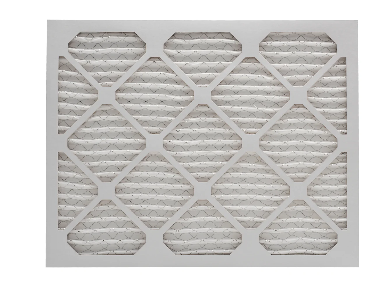 Aerostar 20 x 21 1/2 x 1 MERV 11 Pleated Air Filter, AC Furnace Air Filter, 6 Pack