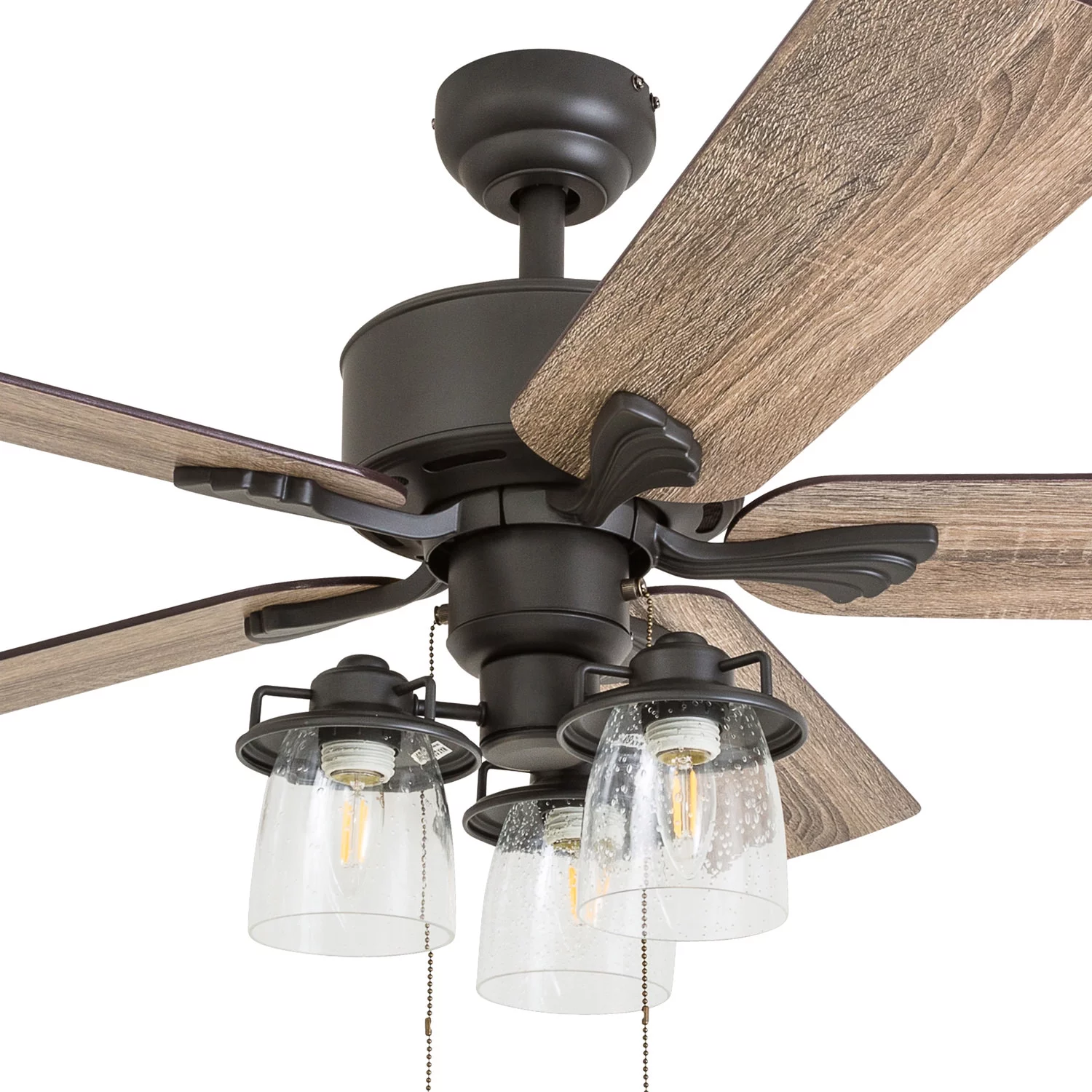 52' Prominence Home River Run Aged Bronze Ceiling Fan