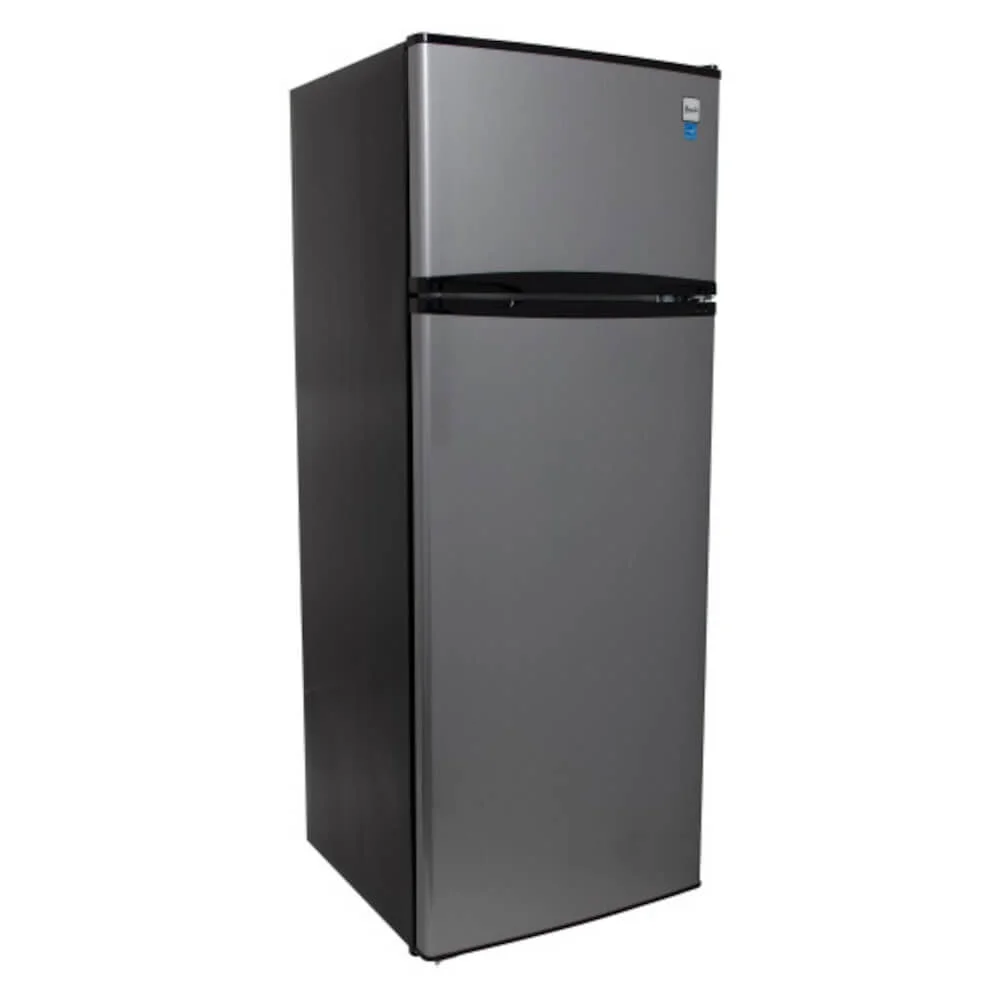 Avanti RA733B3S 7.3 Cu. Ft. Stainless Steel Apartment Size Top Freezer Refrigerator