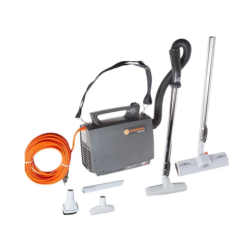 Hoover Commercial Canister PortaPOWER Lightweight Vacuum Cleaner, CH30000