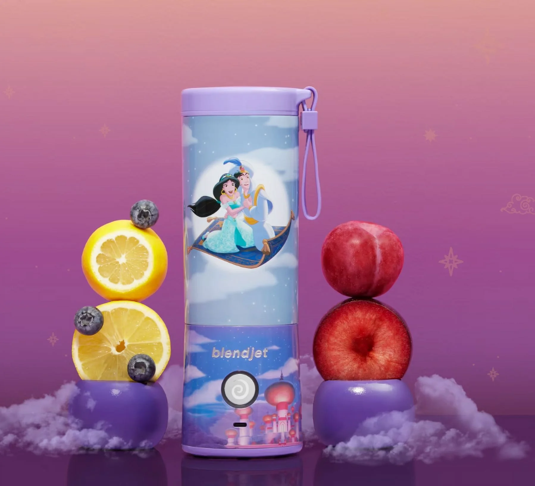 BlendJet 2, The Original Portable Blender, 16 oz, Disney Princess Jasmine