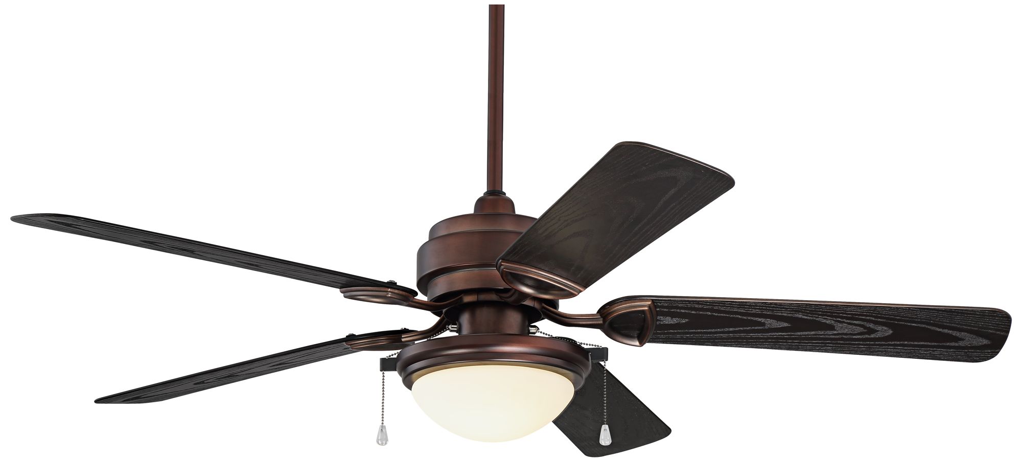 52' Casa Vieja Marina Breeze Industrial Rustic Farmhouse Indoor Outdoor Ceiling Fan with LED Light Oil Brushed Bronze Wet Rated for Patio Exterior