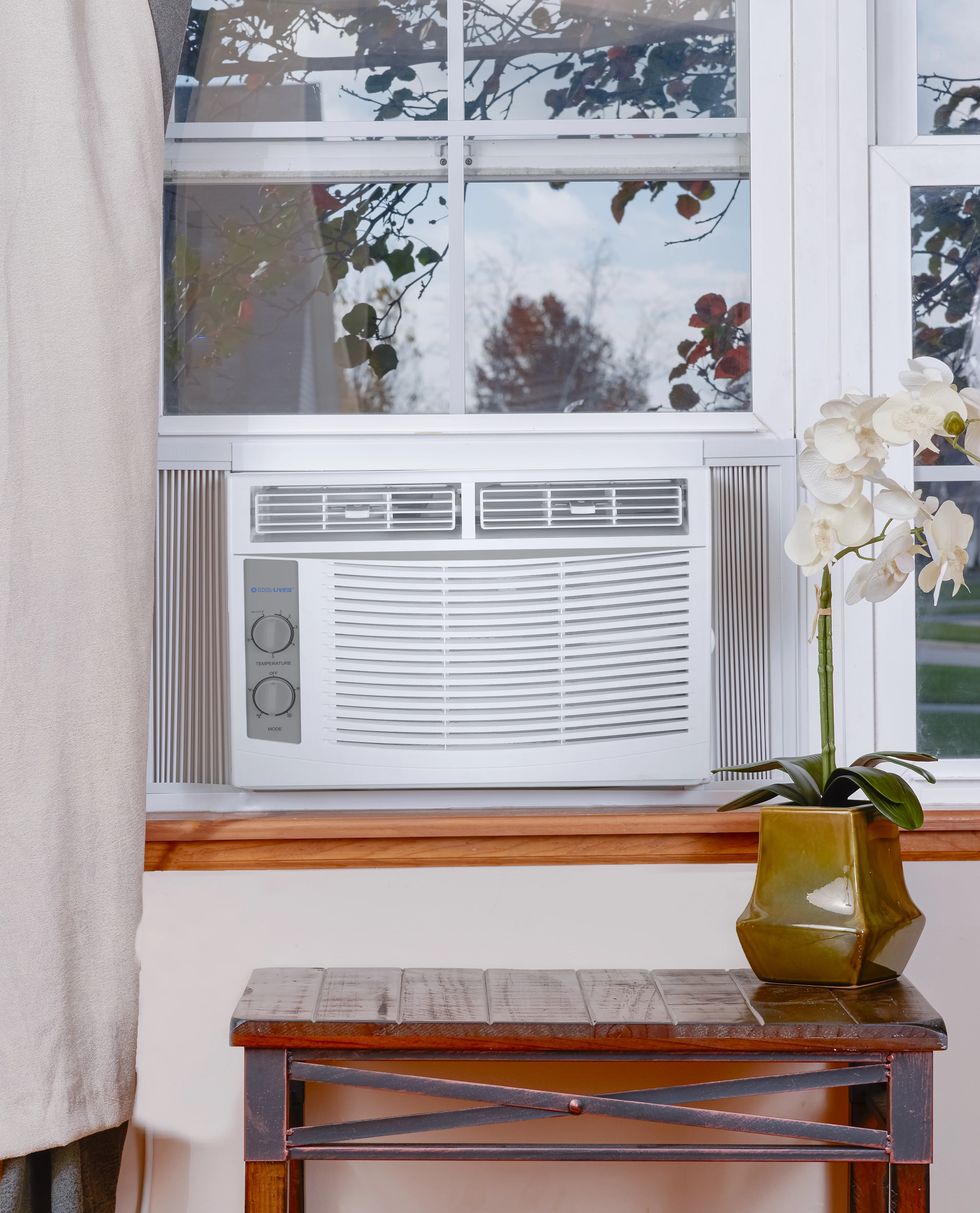 Cool-Living 5,000 BTU Window Air Conditioner with Installation Kit