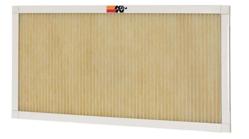 K&N 24x30x1 AC Furnace Air Filter; Lifetime Washable Reusable Filter; Merv 11; Filters Allergies, Pollen, Smoke, Dust, Pet Dander, Mold, Smog, and More; Breathe Clean Fresh Air: HVC-12430