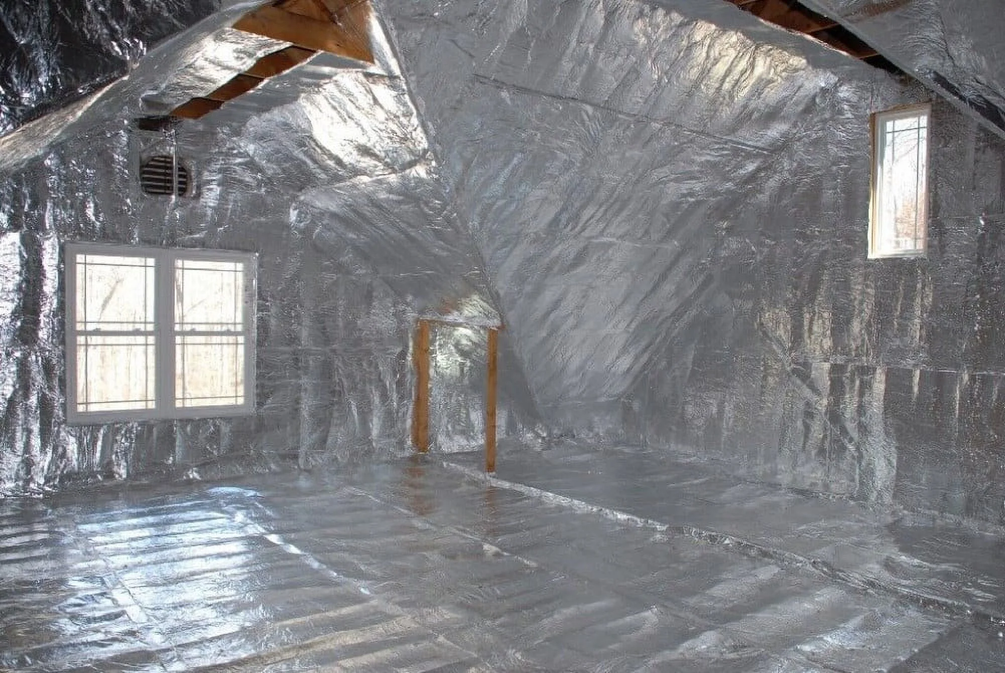 500sqft RADIANT BARRIER Insulation - DOUBLE D SILVER 48 X 125,  MADE IN USA