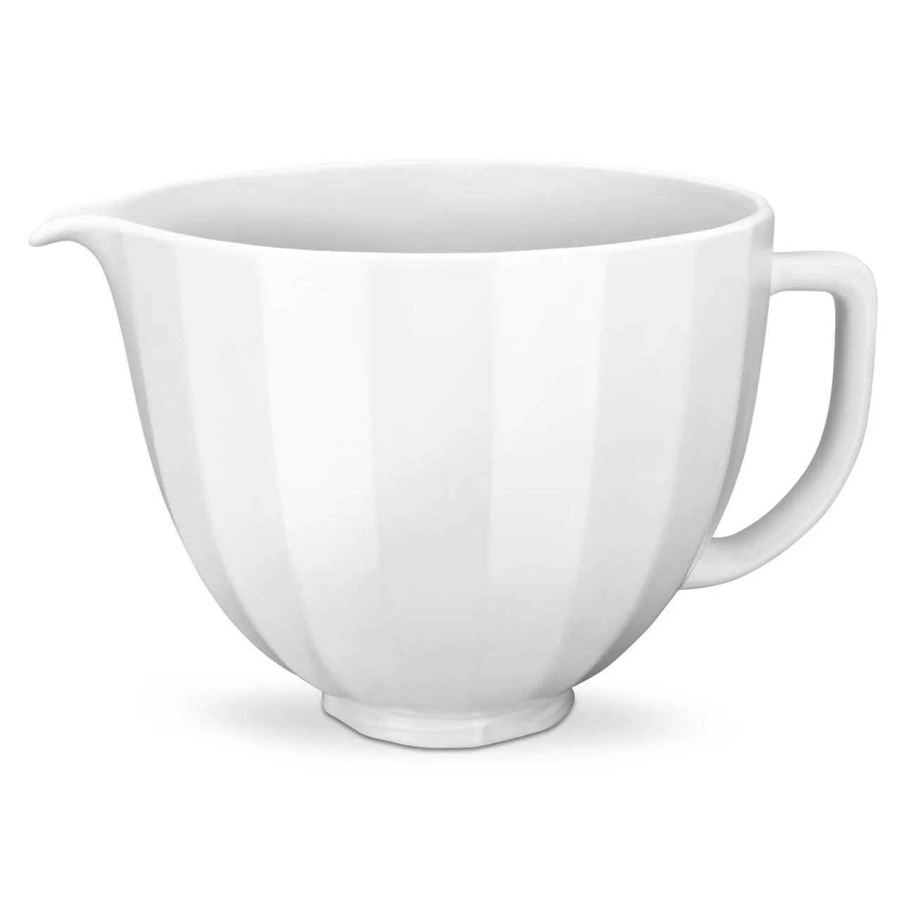 KitchenAid 5 Quart White Shell Ceramic Bowl - KSM2CB5P