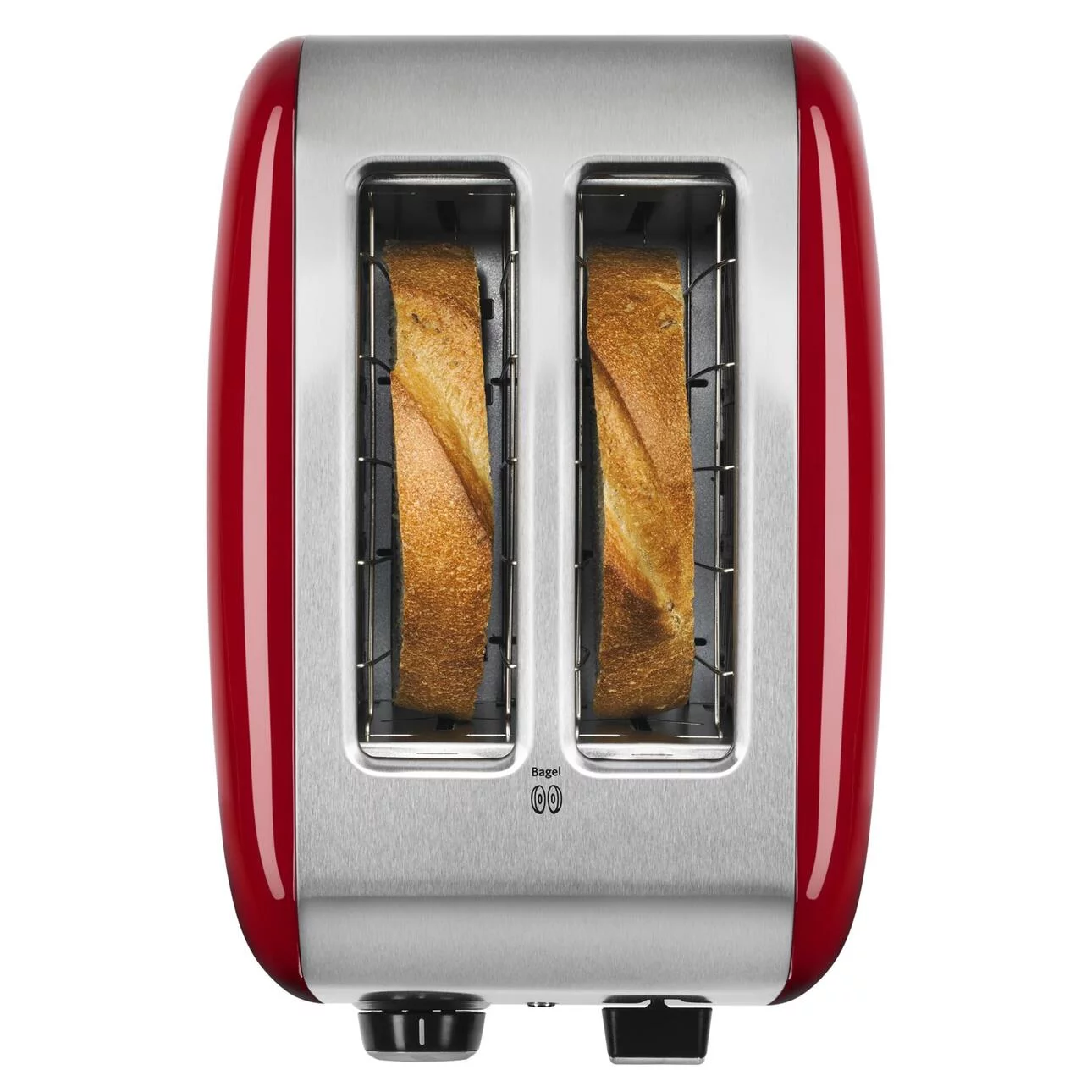 KitchenAid 2-Slice Toaster with Manual Lift Lever, Empire Red, KMT2115