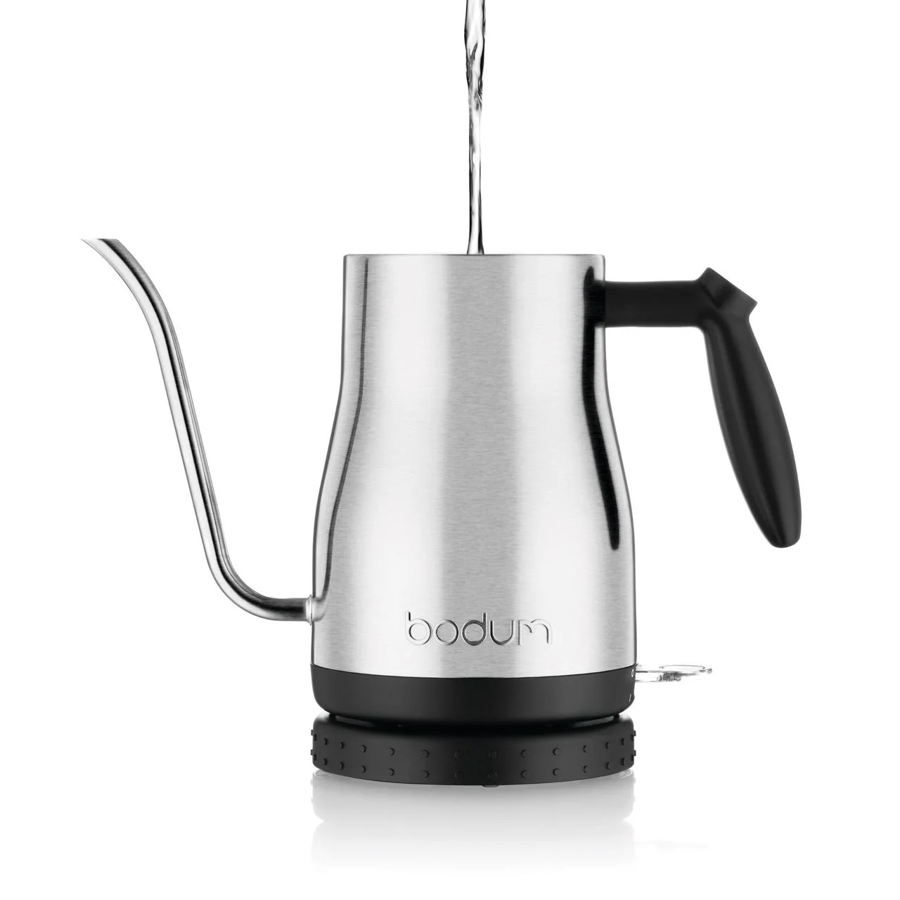 Bodum Bistro Gooseneck Electric Water Kettle, 34 Ounce, Black