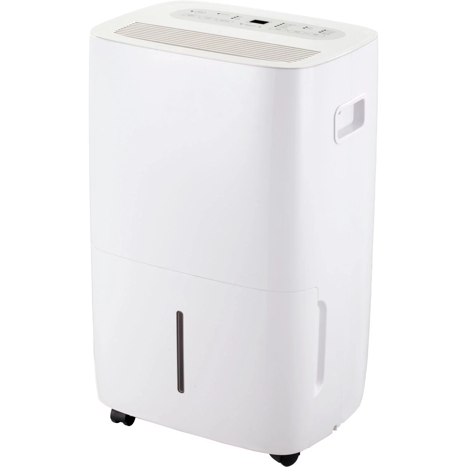 JHS Energy Star 50 Pt Dehumidifier for Areas up to 4,500 Sq.ft White Built-in Pump, LED Display, D026B-50PTP