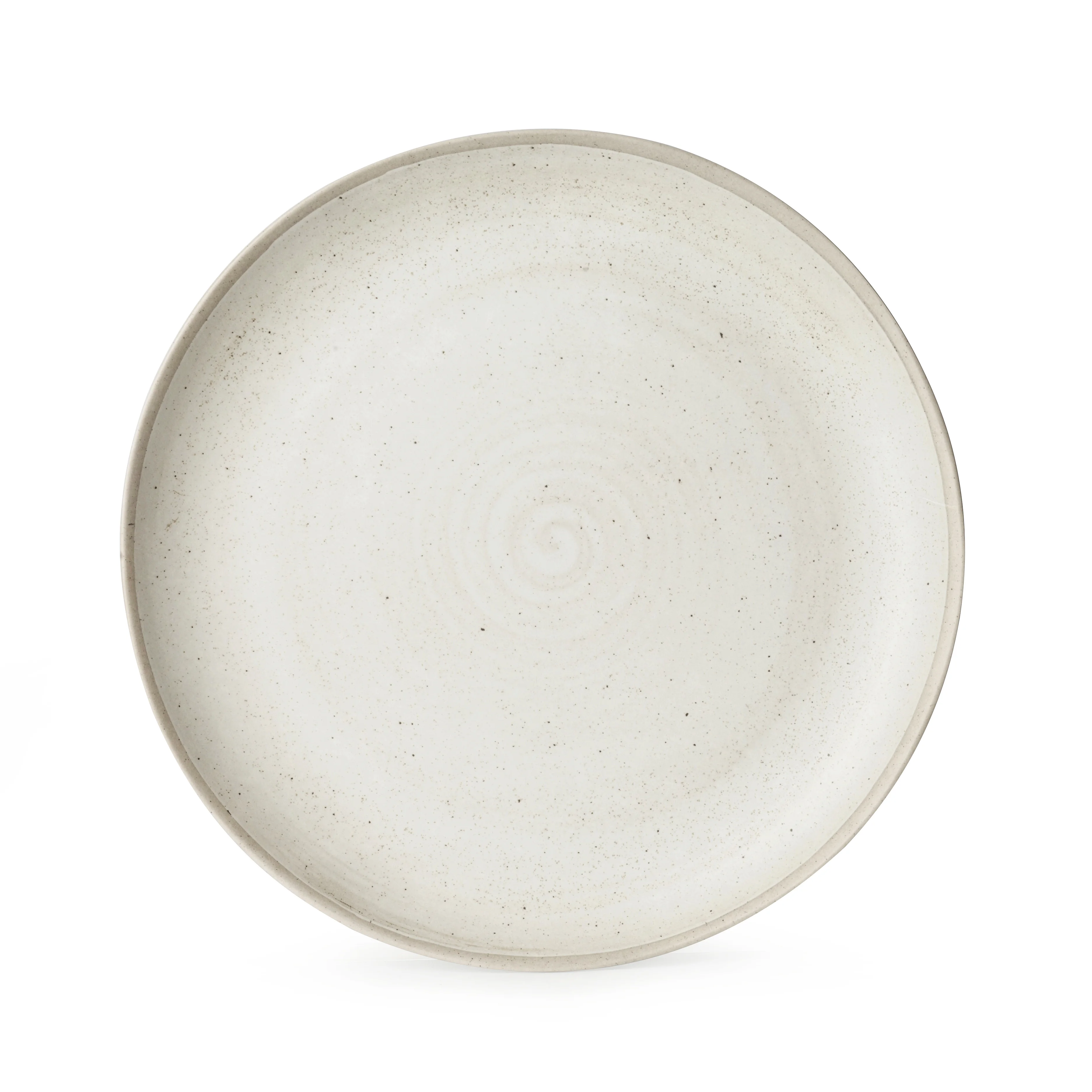 Joviton Home 18PCS Gray Swirl Melamine Dinnerware Sets for 6, Outdoor Plates and Bowls Sets