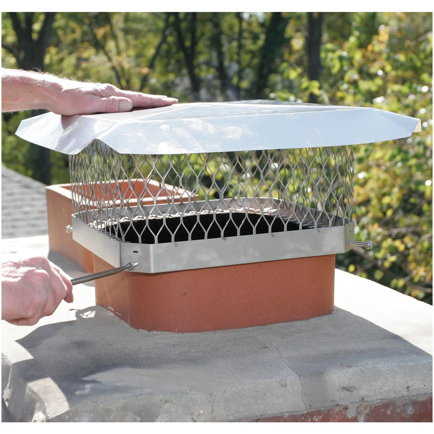 Hy-C SCSS99 Chimney Cover Cap, 9' x 9'