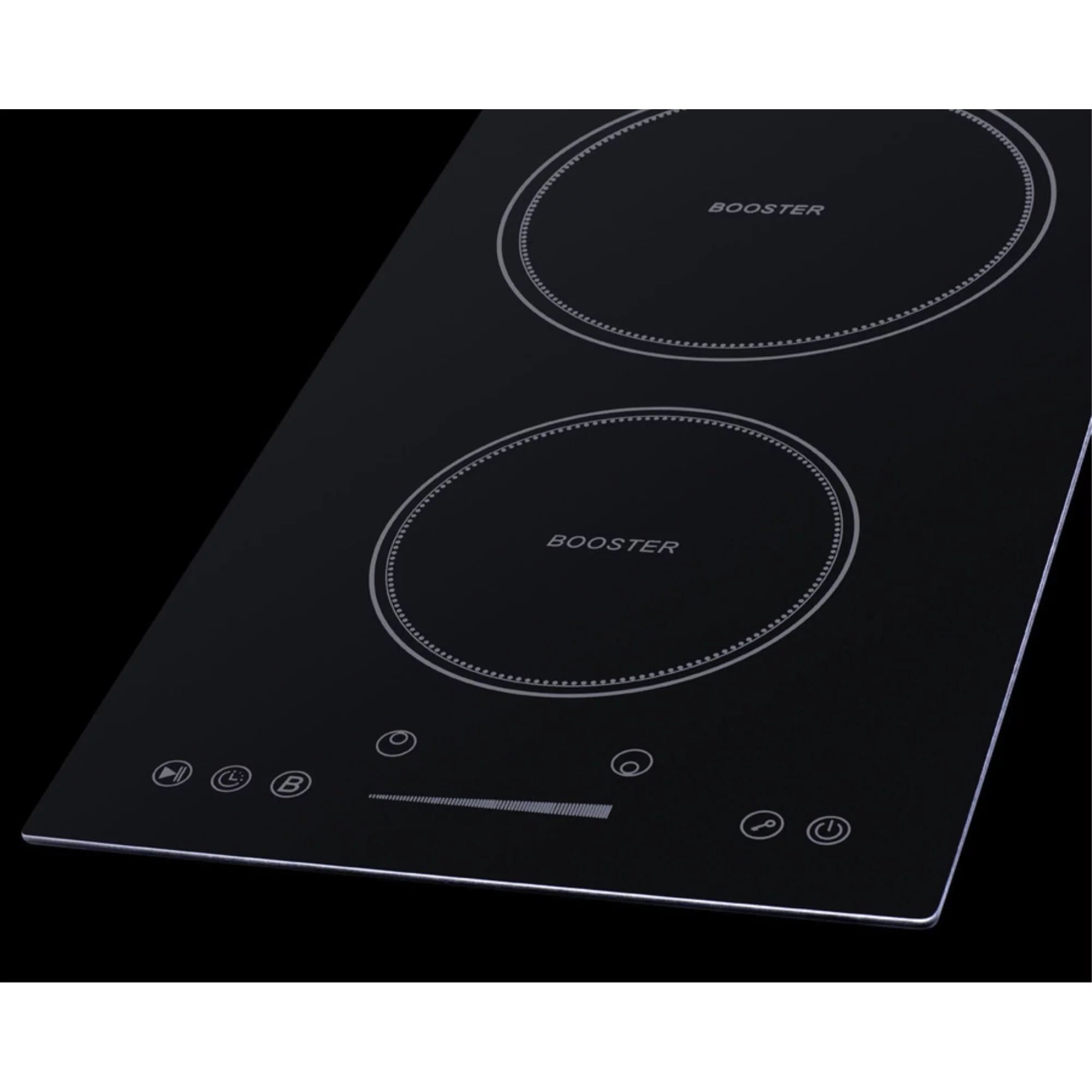12' Wide 208-240V 2-Zone Induction Cooktop