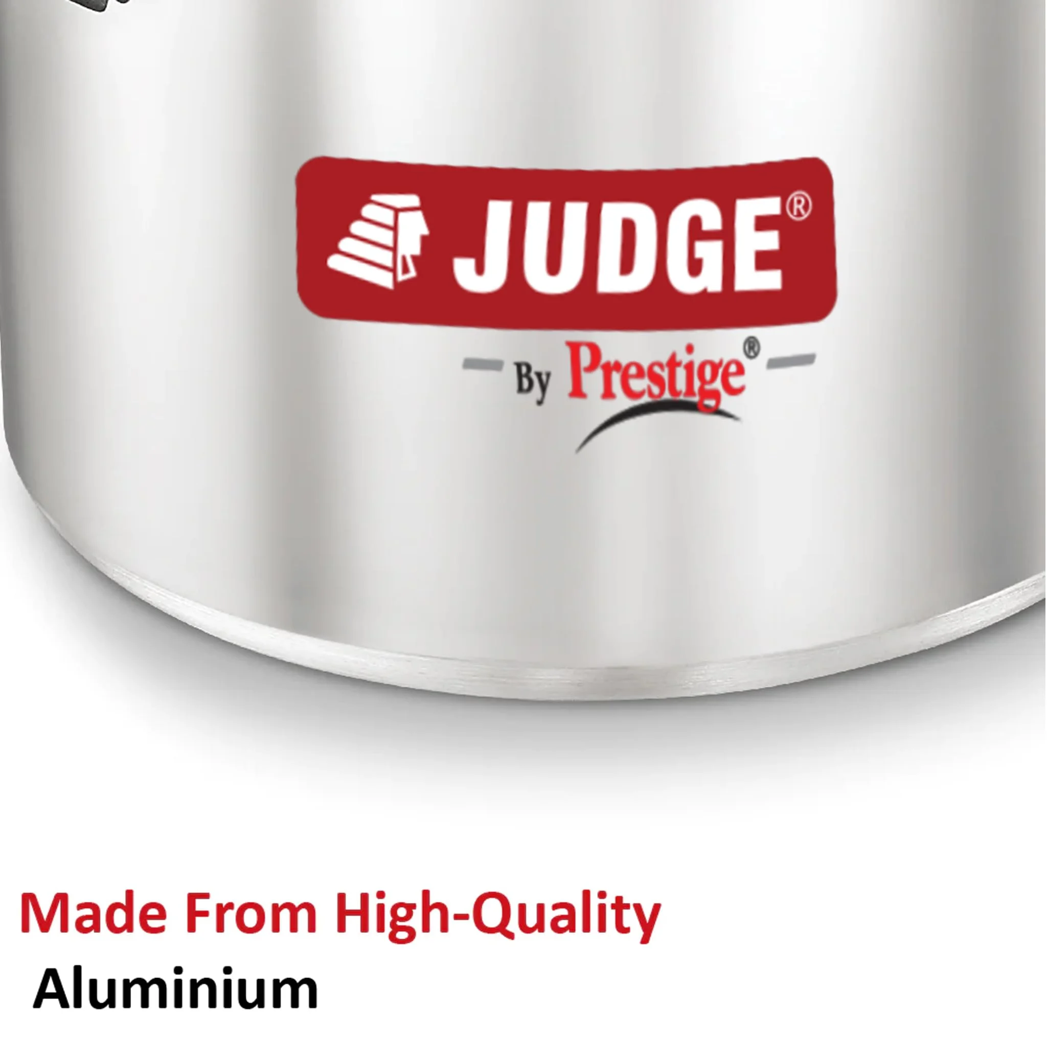 Judge By Prestige Deluxe 3 L Induction Bottom Pressure Cooker Outerlid (Aluminium)