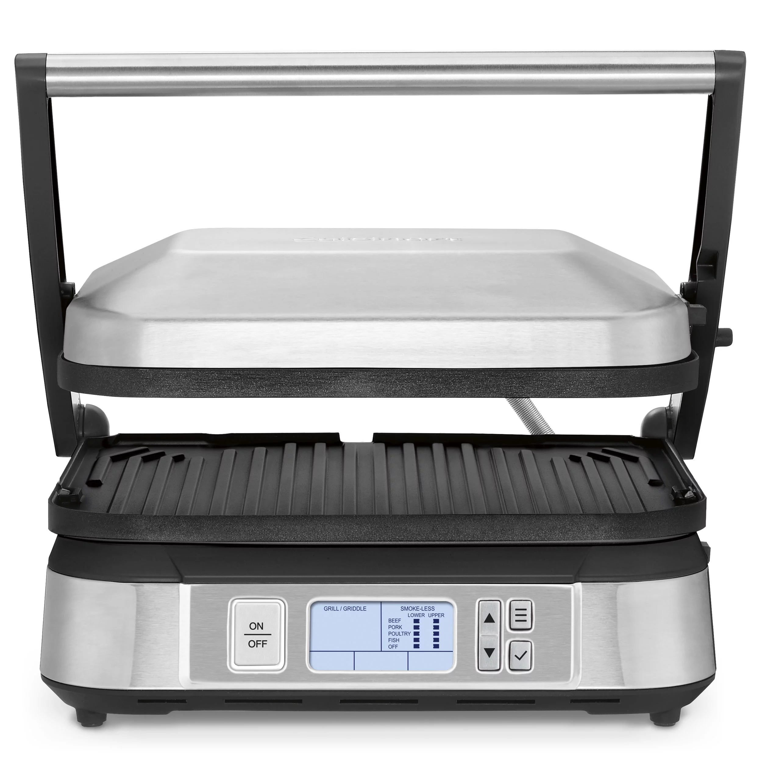 Cuisinart Contact Griddler with Smoke-less Mode, GR-6SP1