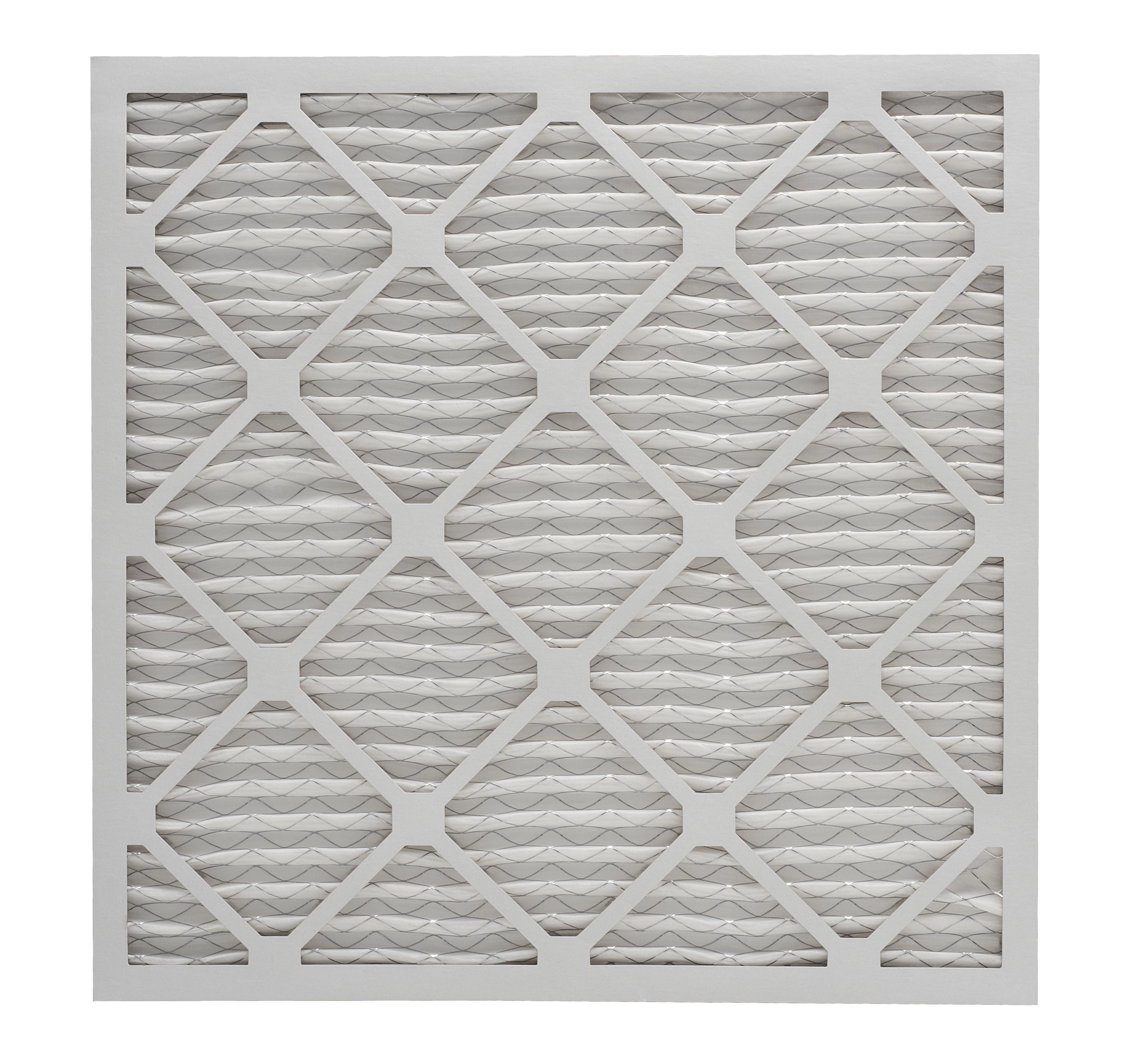 Aerostar 21 1/2x21 1/2x1 MERV 8, Pleated Air Filter, 21 1/2 x 21 1/2 x 1, Box of 6, Made in the USA