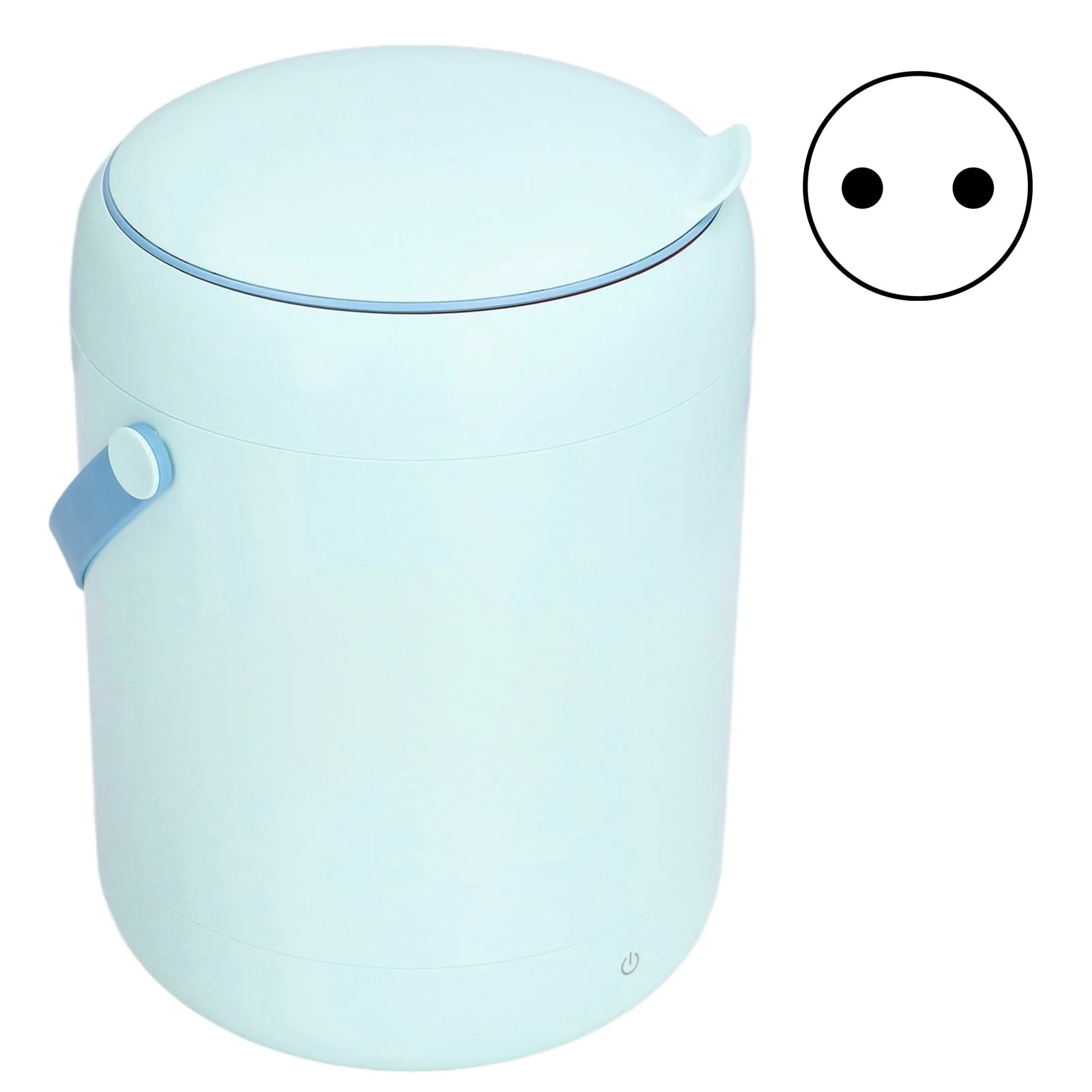 3L Portable Mini Washing Machine Smart Underwear Washer Blue Light Clean Mini Washing Machine EU 100?240V Blue