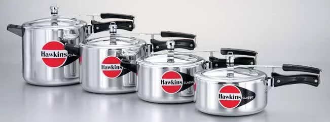Hawkins B40 Classic Aluminum Pressure Cooker - 6.5 Litres
