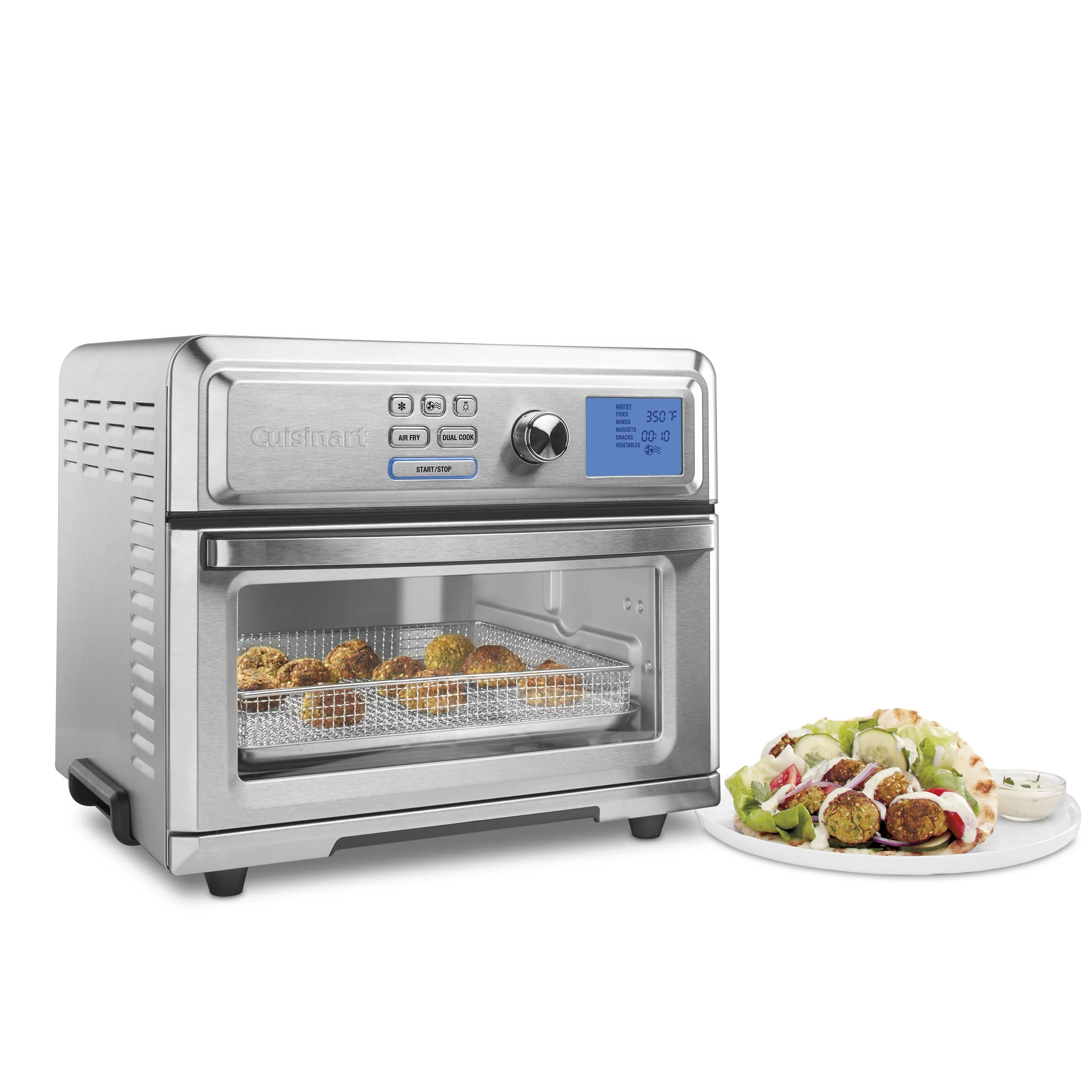 Cuisinart TOA-65 Digital Convection Toaster Oven Airfryer, Silver