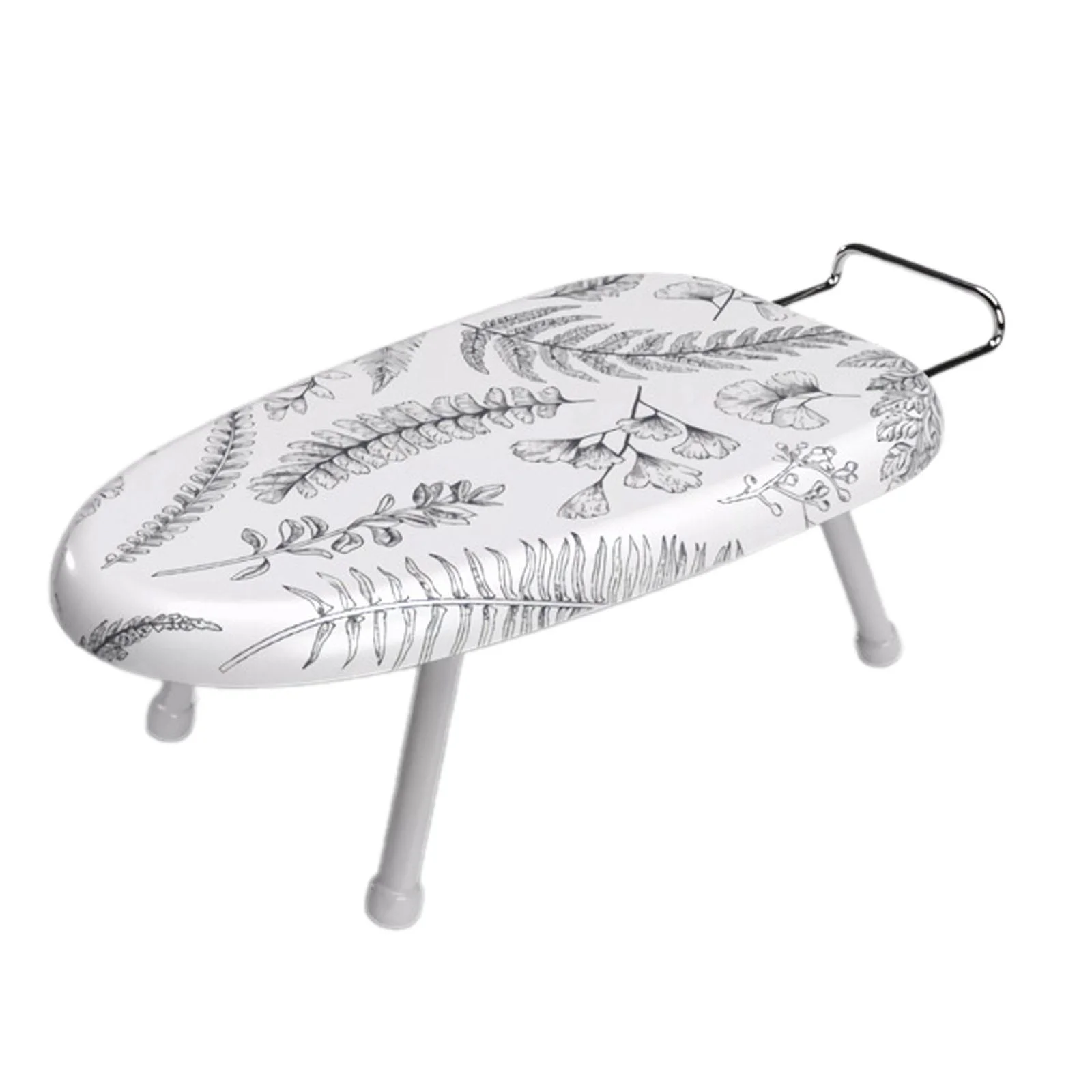 Baoblaze Mini Ironing Board Ironing Table Space Saving with Foldable Feet Desktop Ironing B