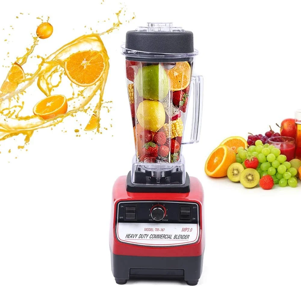 43000RPM 1500W 2L 110V Commercial Kitchen Low Noise High Speed Blender Mixer